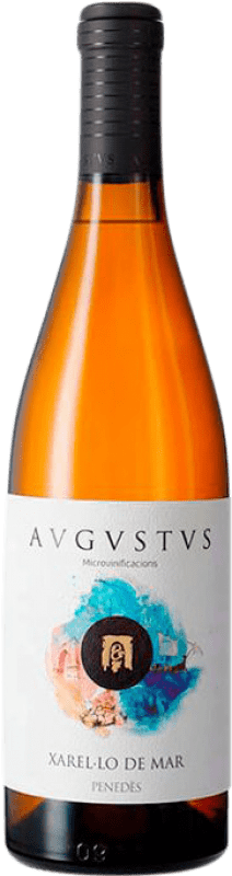 18,95 € Бесплатная доставка | Белое вино Augustus Microvinificacions de Mar D.O. Penedès Каталония Испания Xarel·lo бутылка 75 cl