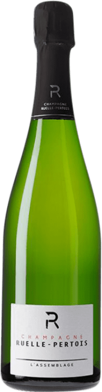 35,95 € Бесплатная доставка | Белое игристое вино Ruelle Pertois. Assemblage A.O.C. Champagne шампанское Франция Бутылка 75 cl