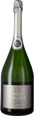 219,95 € Kostenloser Versand | Weißer Sekt Charles Heidsieck Blanc de Blancs A.O.C. Champagne Champagner Frankreich Chardonnay Magnum-Flasche 1,5 L