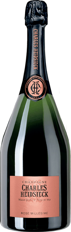 168,95 € Spedizione Gratuita | Spumante Rosato Charles Heidsieck Millésimé, Rosé — Rosato A.O.C. Champagne champagne Francia Pinot Nero, Chardonnay 75 cl