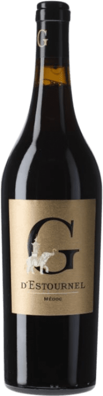 42,95 € Envío gratis | Vino tinto Château Cos d'Estournel G Burdeos Francia Merlot, Cabernet Sauvignon, Cabernet Franc Botella 75 cl