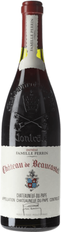 278,95 € Kostenloser Versand | Rotwein Château Beaucastel 1995 A.O.C. Châteauneuf-du-Pape Rhône Frankreich Grenache, Mourvèdre, Cinsault Flasche 75 cl