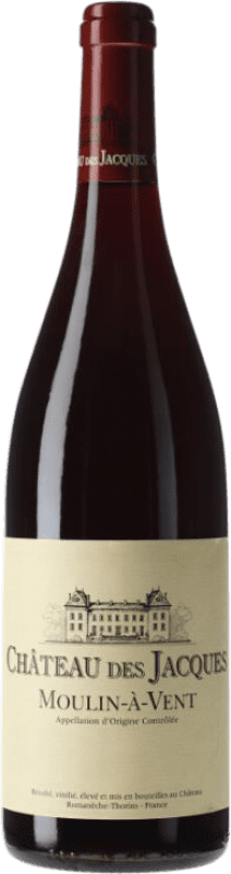 29,95 € Envío gratis | Vino tinto Louis Jadot Château des Jacques A.O.C. Moulin à Vent Borgoña Francia Gamay Botella 75 cl