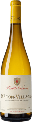 27,95 € Envio grátis | Vinho branco Château Fuissé Famille Vincent A.O.C. Mâcon-Villages Borgonha França Chardonnay Garrafa 75 cl