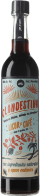 29,95 € Kostenloser Versand | Liköre Clandestina Café-Mezcal Mexiko Medium Flasche 50 cl