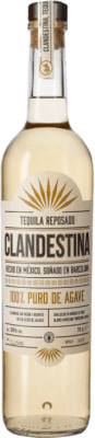 56,95 € Envoi gratuit | Tequila Clandestina Reposado Jalisco Mexique Bouteille 70 cl