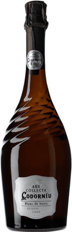 24,95 € Spedizione Gratuita | Spumante Bianco Codorníu Ars Collecta Blanc de Noirs D.O. Cava Catalogna Spagna Pinot Nero 75 cl