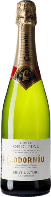 11,95 € Envío gratis | Espumoso Blanco Codorníu Brut Nature Cuvée, Original D.O. Cava Cataluña España Eco — Ecológico Botella 75 cl