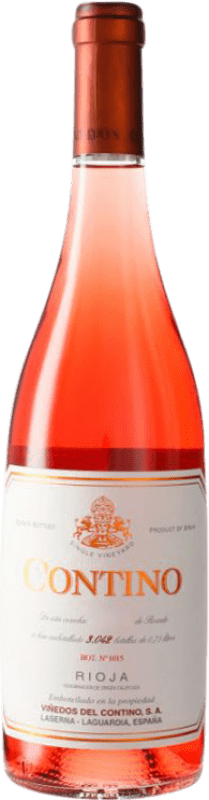 41,95 € 免费送货 | 玫瑰酒 Viñedos del Contino Rosado D.O.Ca. Rioja 拉里奥哈 西班牙 瓶子 75 cl