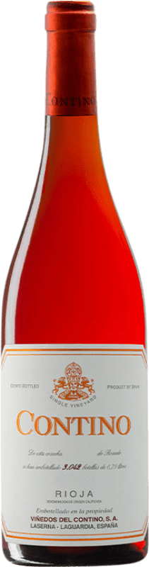 42,95 € Envio grátis | Vinho Rosé Viñedos del Contino D.O.Ca. Rioja La Rioja Espanha Garrafa 75 cl