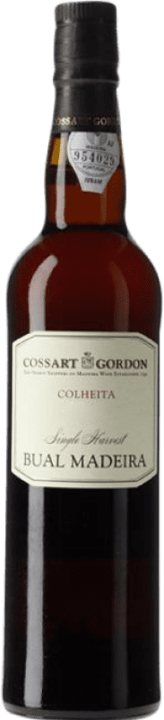 37,95 € Spedizione Gratuita | Vino Liquoroso Cossart Gordon I.G. Madeira Madera Portogallo Boal Bottiglia Medium 50 cl