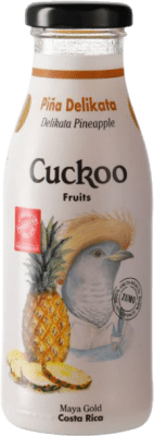 79,95 € 免费送货 | 盒装24个 碳酸饮料 Cuckoo Delikata 西班牙 小瓶装 25 cl Piña — 菠萝