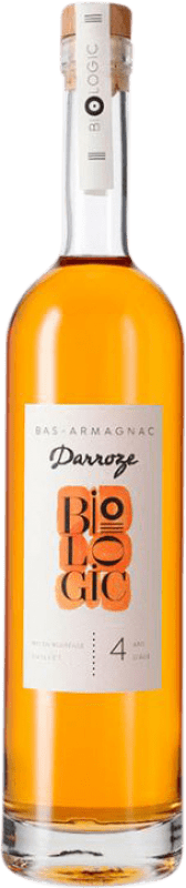 59,95 € 免费送货 | 阿马尼亚克 Francis Darroze I.G.P. Bas Armagnac 法国 4 岁 Bio — 生态 有机 天然 70 cl