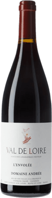 35,95 € Spedizione Gratuita | Vino rosso Domaine Andrée L'Envolée I.G.P. Val de Loire Loire Francia Gamay Bottiglia 75 cl