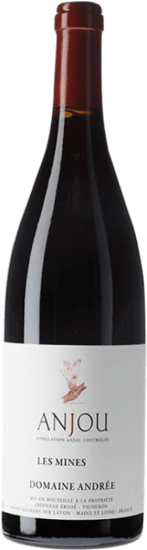 72,95 € Kostenloser Versand | Rotwein Domaine Andrée Les Mines I.G.P. Val de Loire Loire Frankreich Cabernet Franc Flasche 75 cl