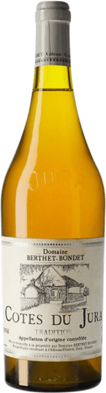 119,95 € Spedizione Gratuita | Vino bianco Berthet-Bondet Tradition 1998 A.O.C. Côtes du Jura Jura Francia Chardonnay, Savagnin Bottiglia 75 cl