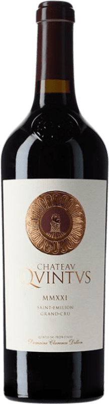 154,95 € Envio grátis | Vinho tinto Clarence Dillon Château Quintus Bordeaux França Garrafa 75 cl