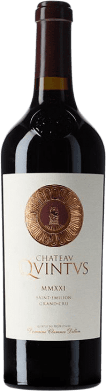 161,95 € Spedizione Gratuita | Vino rosso Clarence Dillon Château Quintus bordò Francia Bottiglia 75 cl