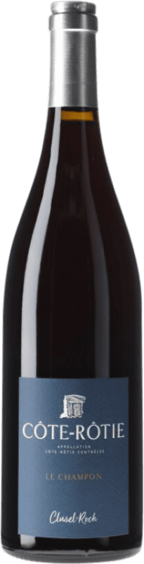 123,95 € Бесплатная доставка | Красное вино Clusel-Roch Champon A.O.C. Côtes du Rhône Рона Франция Syrah — Сира Бутылка 75 cl