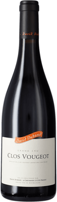 311,95 € 免费送货 | 红酒 David Duband Clos Vougeot Grand Cru 勃艮第 法国 Pinot Black 瓶子 75 cl