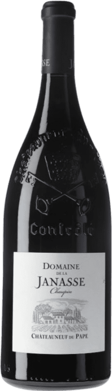 183,95 € Бесплатная доставка | Красное вино La Janasse Chaupin A.O.C. Châteauneuf-du-Pape Рона Франция Grenache бутылка Магнум 1,5 L
