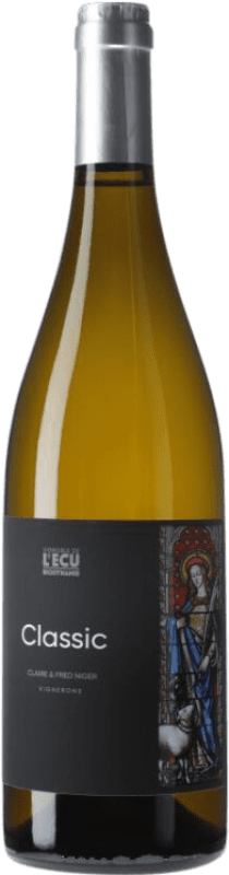 17,95 € Бесплатная доставка | Белое вино Domaine de l'Écu Cuvée Classic A.O.C. Muscadet-Sèvre et Maine Луара Франция Melon de Bourgogne бутылка 75 cl