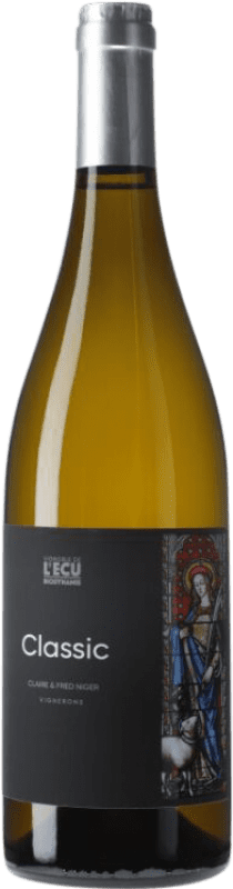 14,95 € Envoi gratuit | Vin Blanc Domaine de l'Écu Classique, Cuvée A.O.C. Muscadet-Sèvre et Maine Loire France Melon de Bourgogne Bouteille 75 cl