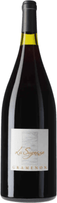 86,95 € Envio grátis | Vinho tinto Gramenon La Sagesse A.O.C. Côtes du Rhône Rhône França Grenache Garrafa Magnum 1,5 L