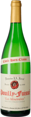 94,95 € Kostenloser Versand | Weißwein J.A. Ferret Les Ménétrières Hors-Classe A.O.C. Pouilly-Fuissé Burgund Frankreich Chardonnay Flasche 75 cl