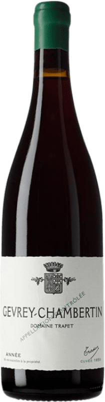 158,95 € 免费送货 | 红酒 Trapet A.O.C. Gevrey-Chambertin 勃艮第 法国 Pinot Black 瓶子 75 cl
