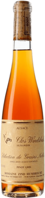 91,95 € Spedizione Gratuita | Vino bianco Zind Humbrecht Clos Windsbuhl SGN Selection de Grains Nobles A.O.C. Alsace Alsazia Francia Pinot Grigio Bottiglia 75 cl