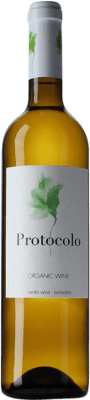 6,95 € Free Shipping | White Wine Dominio de Eguren Protocolo Castilla la Mancha Spain Eco — Organic 75 cl