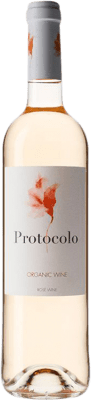 5,95 € Kostenloser Versand | Rosé-Wein Dominio de Eguren Protocolo Ecológico Rosado Kastilien-La Mancha Spanien Flasche 75 cl