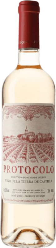4,95 € Spedizione Gratuita | Vino rosato Dominio de Eguren Protocolo Rosado Spagna Bottiglia 75 cl
