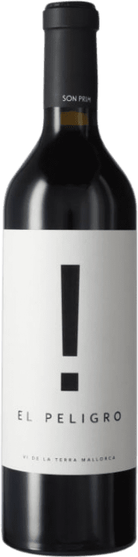 25,95 € Бесплатная доставка | Красное вино Son Prim El Peligro Балеарские острова Испания Merlot, Syrah, Cabernet Sauvignon, Mantonegro бутылка 75 cl