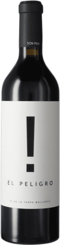 19,95 € Free Shipping | Red Wine Son Prim El Peligro Balearic Islands Spain Merlot, Syrah — Shiraz, Cabernet Sauvignon, Mantonegro Bottle 75 cl