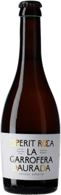 7,95 € 免费送货 | 啤酒 Esperit Roca Cervesa Rupestre La Garrofera Daurada 西班牙 三分之一升瓶 33 cl