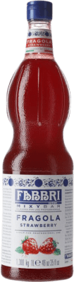 25,95 € Бесплатная доставка | Schnapp Fabbri Sirope Fresa Италия бутылка 1 L Без алкоголя