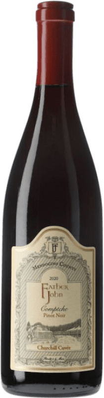 593,95 € Бесплатная доставка | Красное вино Father John Mendocino Comptche Churchill Cuvée I.G. California Калифорния Соединенные Штаты Pinot Black бутылка 75 cl