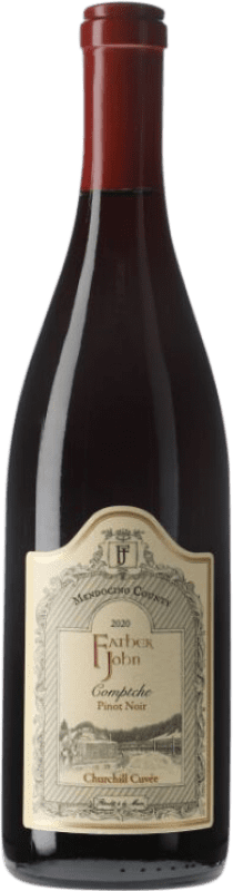 619,95 € Kostenloser Versand | Rotwein Father John Mendocino Comptche Churchill Cuvée I.G. California Kalifornien Vereinigte Staaten Spätburgunder Flasche 75 cl