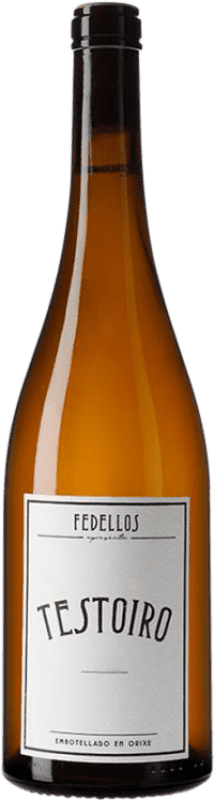 33,95 € 免费送货 | 白酒 Fedellos do Couto Testoiro D.O. Ribeira Sacra 加利西亚 西班牙 瓶子 75 cl