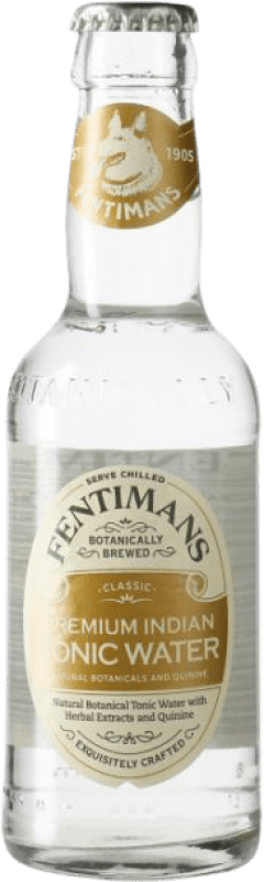 59,95 € Envío gratis | Caja de 24 unidades Refrescos y Mixers Fentimans Tonic Water Reino Unido Botellín 20 cl