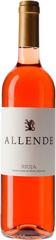 28,95 € Envio grátis | Vinho rosé Allende Rosado D.O.Ca. Rioja La Rioja Espanha Tempranillo, Grenache Garrafa 75 cl