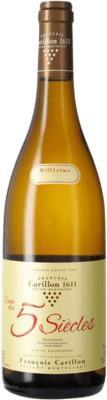 42,95 € Envio grátis | Vinho branco François Carillon Cuvée des 5 Siècles Borgonha França Chardonnay Garrafa 75 cl