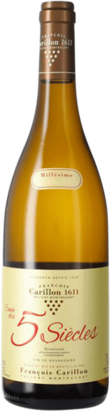 33,95 € Бесплатная доставка | Белое вино François Carillon 5 Siècles Cuvée Бургундия Франция Chardonnay — Шардоне 75 cl