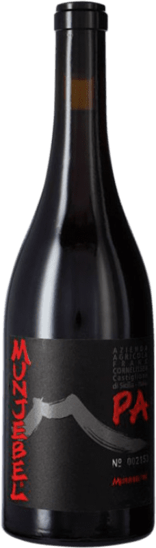 87,95 € Spedizione Gratuita | Vino Rosso Frank Cornelissen Munjebel PA Contrada Feudo di Mezzo Porcaria D.O.C. Sicilia Sicilia Italia Nerello Bottiglia 75 cl