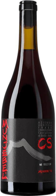 108,95 € Бесплатная доставка | Красное вино Frank Cornelissen Munjebel CS Rosso D.O.C. Sicilia Сицилия Италия Nerello Mascalese бутылка 75 cl