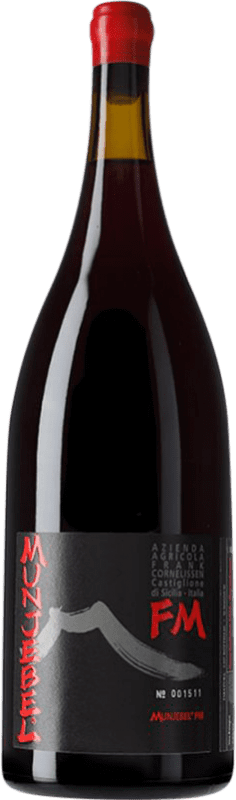 181,95 € Free Shipping | Red wine Frank Cornelissen Munjebel FM Contrada Feudo di Mezzo Sottana Rosso D.O.C. Sicilia Sicily Italy Nerello Mascalese Magnum Bottle 1,5 L
