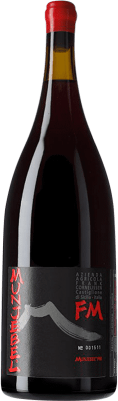 189,95 € Spedizione Gratuita | Vino Rosso Frank Cornelissen Munjebel FM Contrada Feudo di Mezzo Sottana D.O.C. Sicilia Sicilia Italia Nerello Bottiglia Magnum 1,5 L