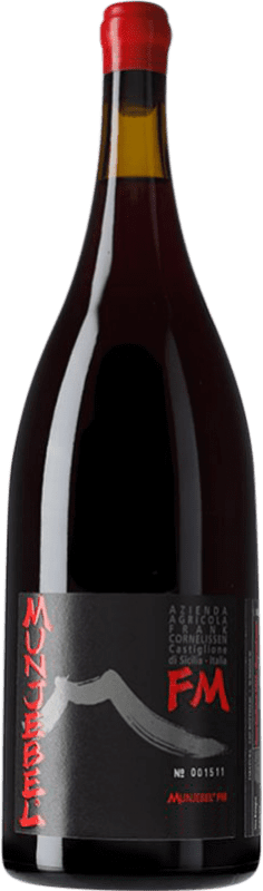 181,95 € Spedizione Gratuita | Vino rosso Frank Cornelissen Munjebel FM Contrada Feudo di Mezzo Sottana Rosso D.O.C. Sicilia Sicilia Italia Nerello Mascalese Bottiglia Magnum 1,5 L